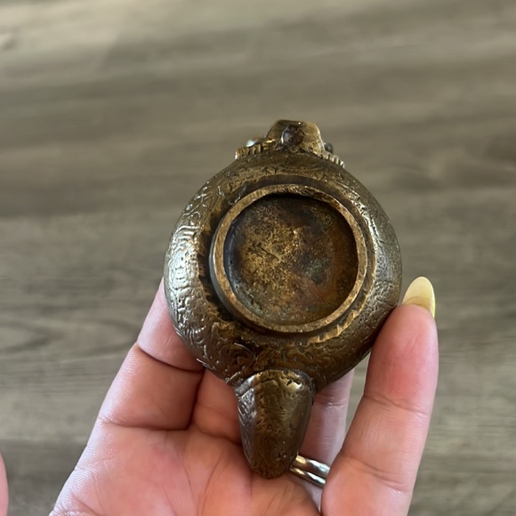 Antique Indian brass, EUC - Picture 5 of 5